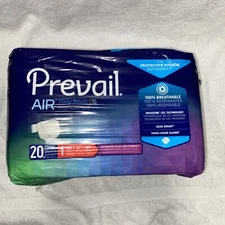 PREVAIL Per-Fit 360 Adult Daily Briefs Size 1 (26"-48") 20 Count