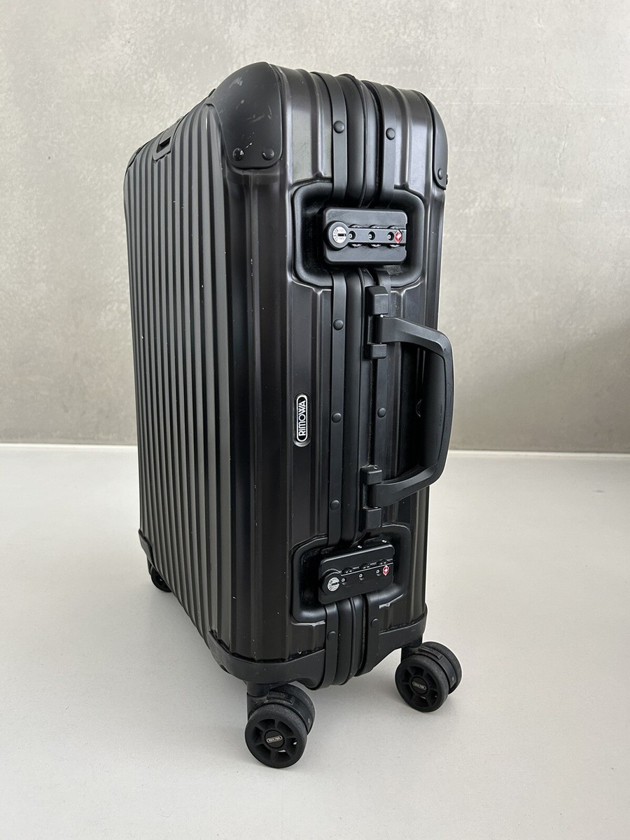 RIMOWA Topas Multiwheel Cabin Trolley 52 I Stealth I Made in RIMOWA Topas Multiwheel Cabin Trolley 52 I Stealth I Made in