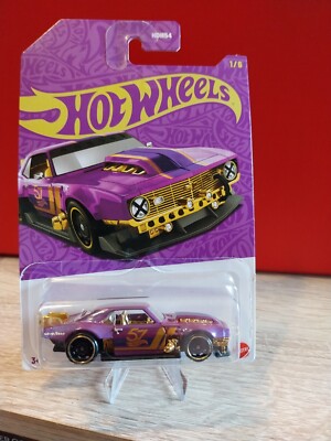 Hot Wheels 57th Anniversary Purple and Gold Series Custom '68 Camaro