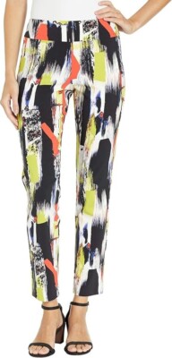 Krazy Larry Pull-On Shorts - Navy High Rise With Tummy Control