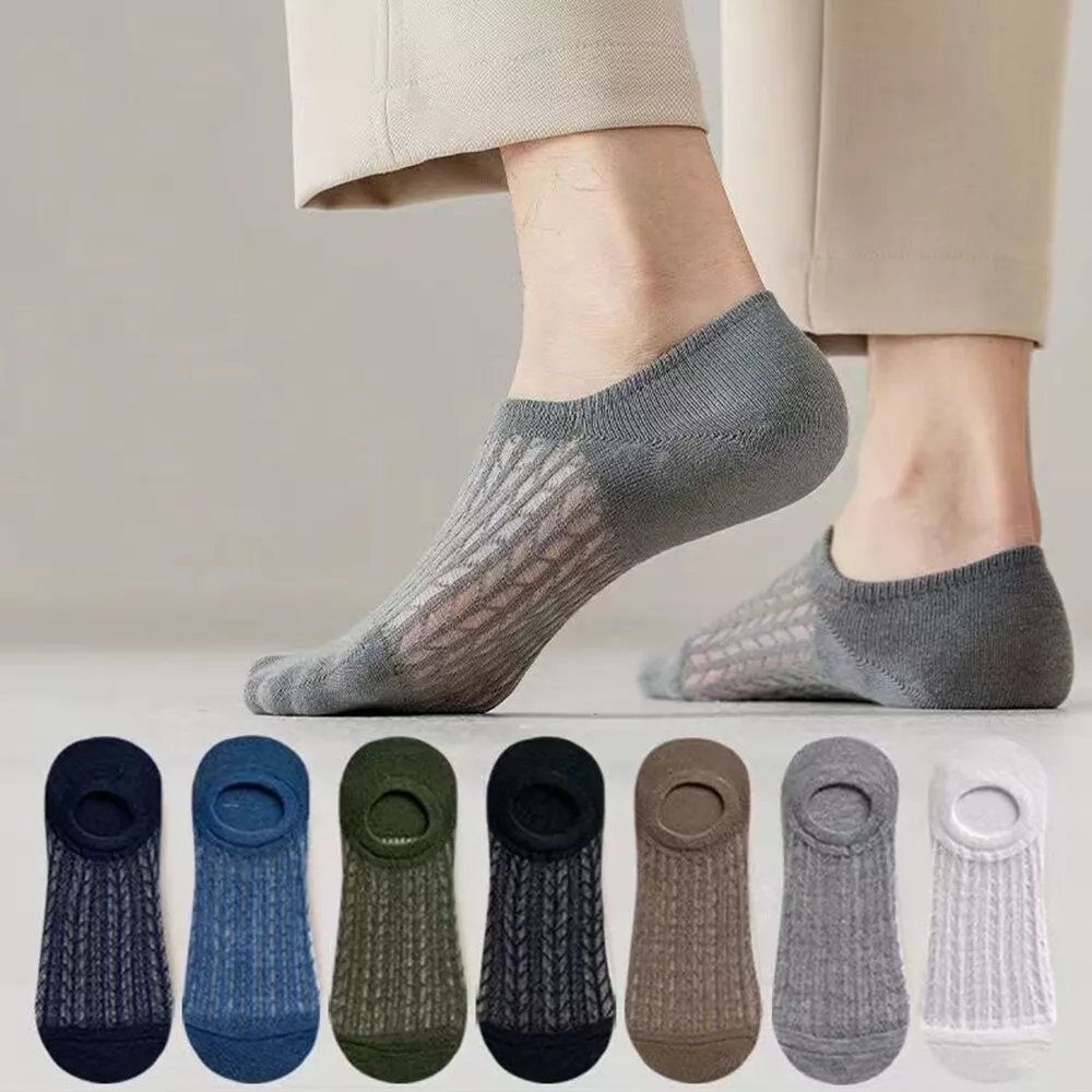 Boat Sock Ankle Socks Men's Socks Invisible Socks Foot Socks Casual Thin  Fashion