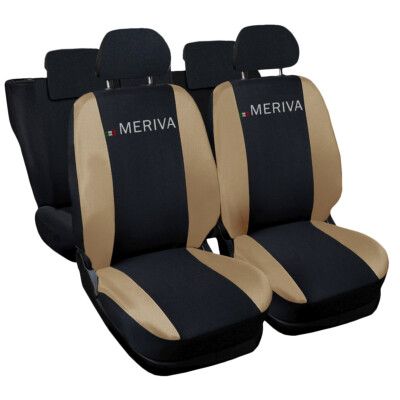 AUTOSITZBEZÜGE KOMPATIBEL MIT MERIVA MADE IN ITALY KOMPLETTSET VERSCHIEDENE FARBEN