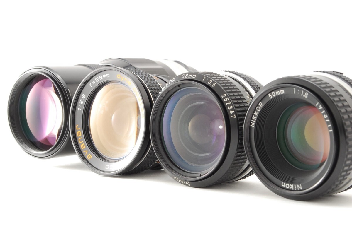 All Work【NEAR MINT w/4 Lens】Nikon F3 HP Ai-s 50mm f/1.8