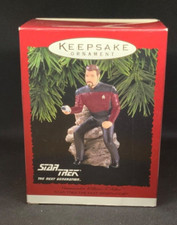 Hallmark Keepsake Ornament Star Trek Next Generation Commander William Riker
