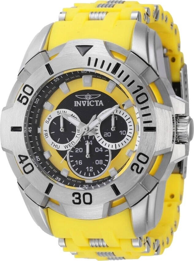 Pulseira de Aço Inoxidável Invicta Sea Spider Relógios de Pulso