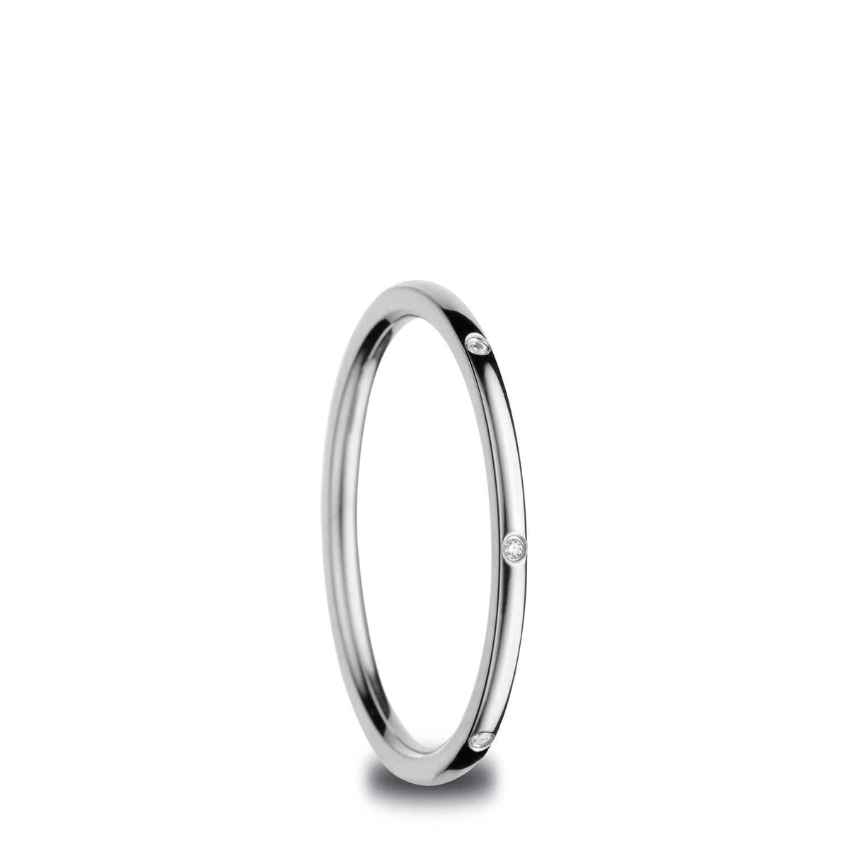 BERING Austauschbar Ringkombination für Damen in Rosé Gold & Braun mit einzigartigem Twist- & Change System, Donube