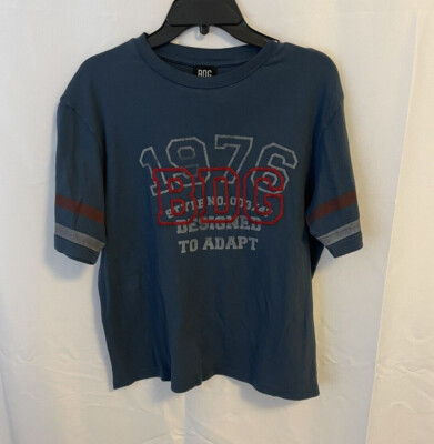 BDG Urban Outfitters Design To Adapt Boyfriend Graphic Tee Navy 