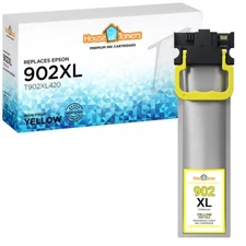 1PK T902XL for Epson Ink Cartridges for WF-5210 WF-C5290 WF5710 WFC5790DW Yellow