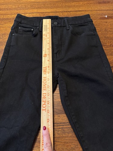 Mother Jeans 27 Black High Waisted Looker Skimp In Lasting Impression NWT - Picture 8 of 12