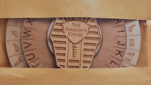 CREATIVE ESCAPE ROOMS MINI EGYPTIAN PHARAOH’S CIPHER 4.4” ESCAPE ROOM PROP NEW - Picture 2 of 5