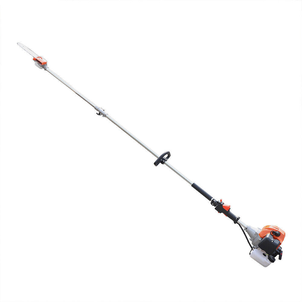52CC Pole Saw Gas Powered 2-Stroke Chainsaw Tree Trimmer Extension Hedge Trimmer