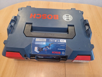 Bosch Professional GOP 18V-34 Akku Multicutter + L-Boxx 136 + zubehör