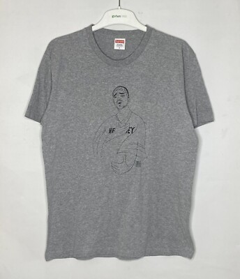 SUPREME PRODIGY TEE HEATHER GREY T SHIRT SIZE M