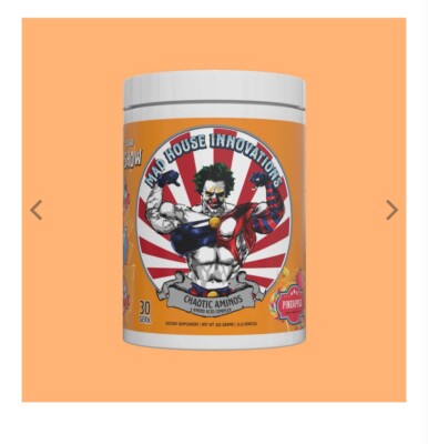 Mad House Chaotic Amino Acid Complex, 30 Servings, Blue Raz, Free Shipping !!
