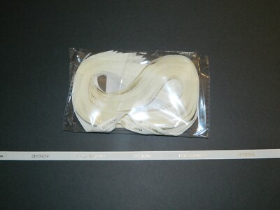 Dolce & Gabbana DEVOTION Creme tonal Ribbon Strips Lot of 50  (17'' x 3/8'') NEW