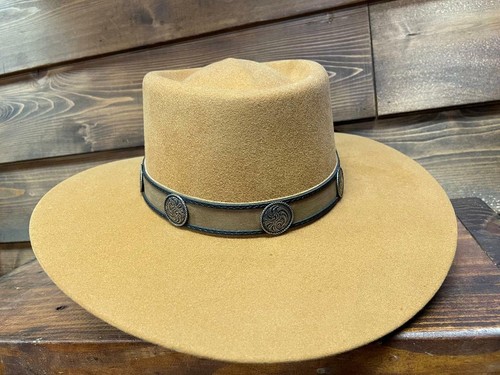 Cappello originale 100% lana fine stile western nevada MESA 2000BSH-3009-3011 - Foto 13 di 16