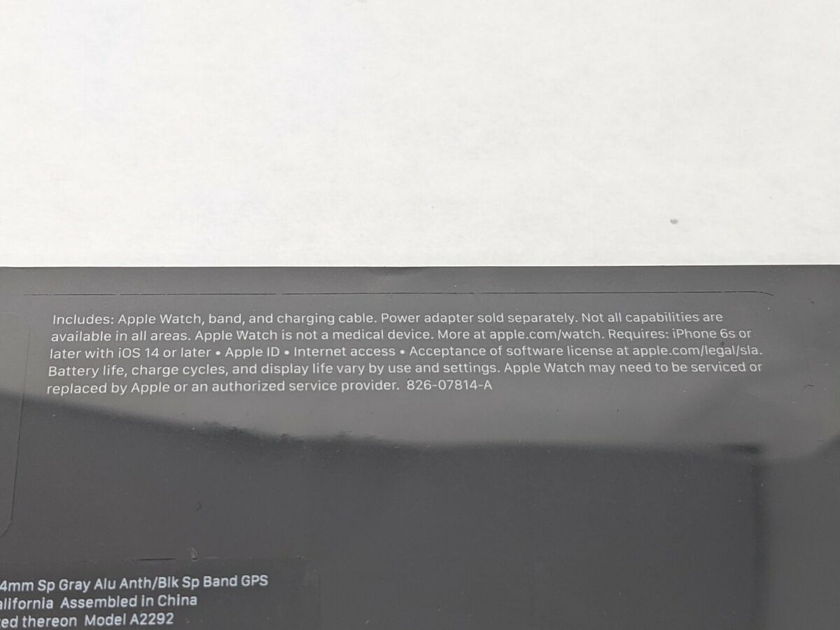 Apple Watch Series 6 Nike 44mm Space Gray Aluminum Case with Apple Watch Series 6 Nike 44mm Space Gray Aluminum Case with