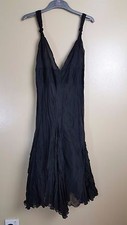 LADIES BLACK DRESS - MISS SELFRIDGE - UK SIZE 12 - IDEAL PARTY WEAR 