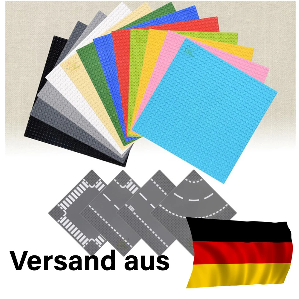 BASEPLATES BASIS PLATTE 32 x32 NOPPEN KOMPATIBEL WANGE 8806 GRUNDPLATTEN STRASSE - Bild 1 von 1