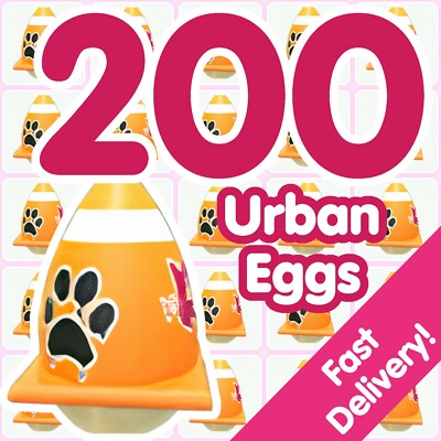 200 Urban Eggs   US Seller   Adopt From Me Today!