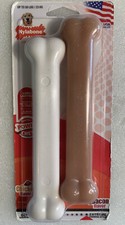 Nylabone Twin Giant Bone Pack clean Teeth Bacon  Chicken Flavored Dog Chew Toy