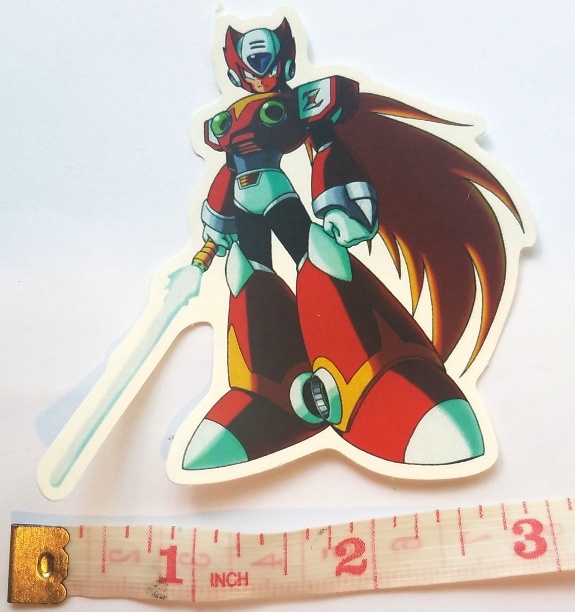 Capcom Zero (Mega Man) Vinyl Sticker | eBay