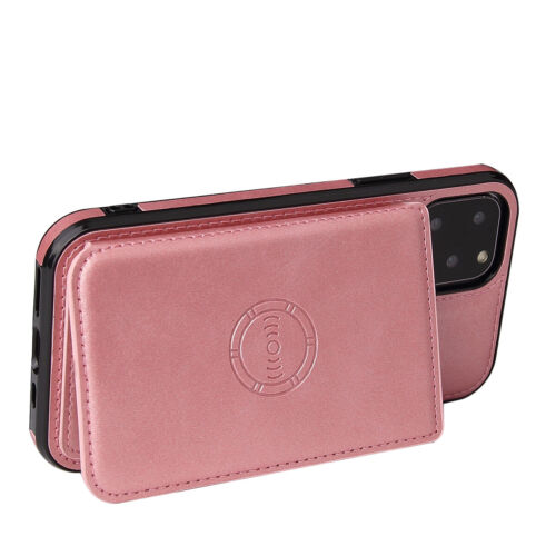 For iPhone 16 15 14 13 12 Pro Max 14Plus PU Leather Card Holder Phone Case Cover - Picture 6 of 24