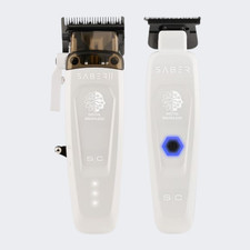StyleCraft Saber II Clipper Trimmer Combo White Limited Edition