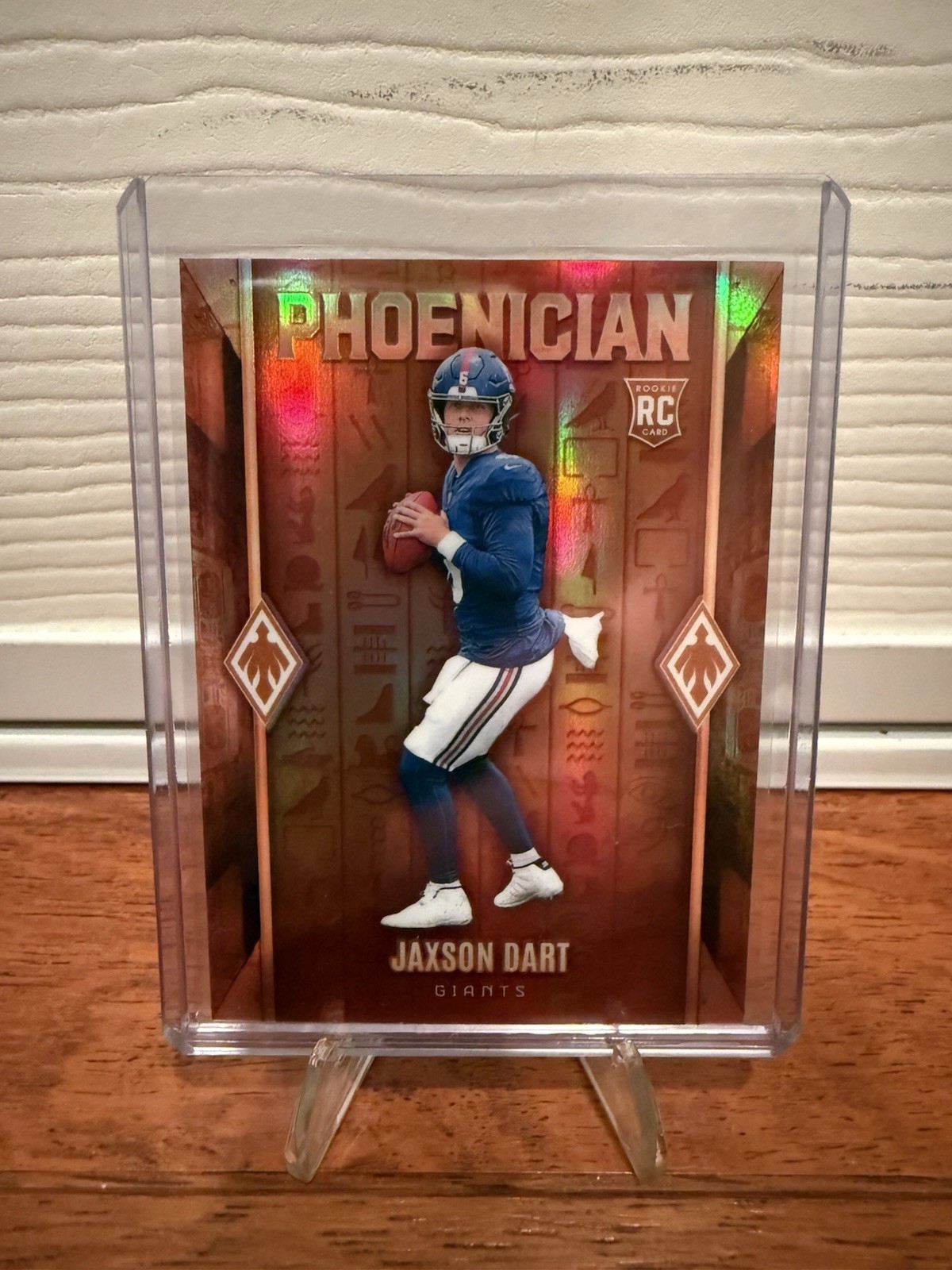 2025 Panini Phoenix - Jaxson Dart Phoenician No. 5 - SSP RC - Case Hit