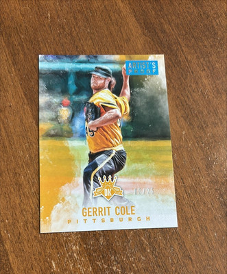 Gerrit Cole 2017 Diamond Kings Artist's Proof Blue New York Yankees Pirates /25
