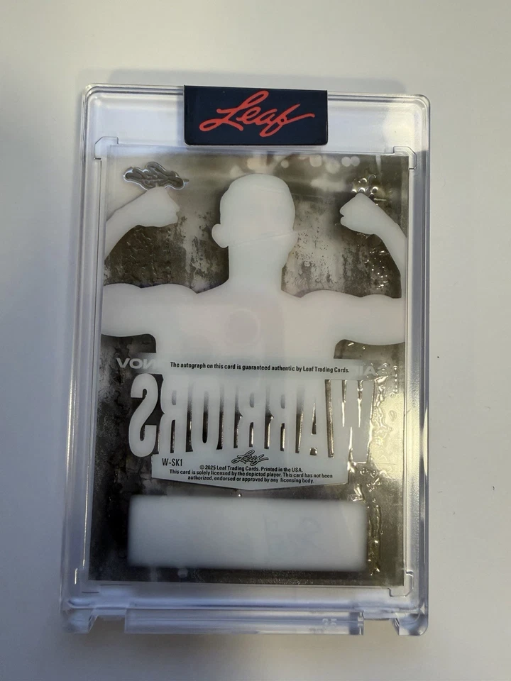 2025 Leaf Sports Heroes Warriors Saidyokub Kakhramonov 3/6 Auto 🔥🔥 - Image 2 of 3