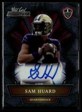 2021 Wild Card Alumination NIL #ANBC-A Sam Huard Autographs Silver Hobby