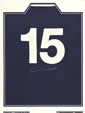 Archie Gemmill Signed Scotland Shirt Frame with A Certificate of Authenticity
