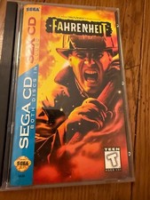 Fahrenheit (Sega 32X, 1995) Sega CD CIB Complete 2 Discs W/ Manual + Reg Card