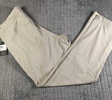 Hurley Mens Exist 5 Pocket Performance Pant Sandstorm Beige Size 36 NWT