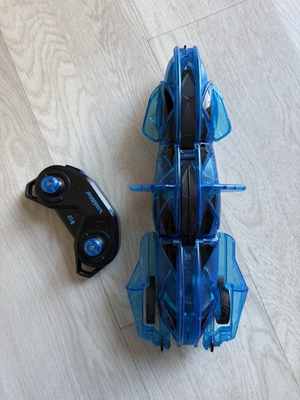 #ad Terrasect Remote Control Transforming Vehicle Blue 2.4GHz RC Tested Works $18.00