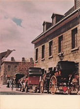 CANADA MONTREAL OLD MONTREAL RUE ST PAUL LES CALECHES