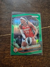 2025 Panini Prizm WNBA Aaliyah Edwards Connecticut Sun Green