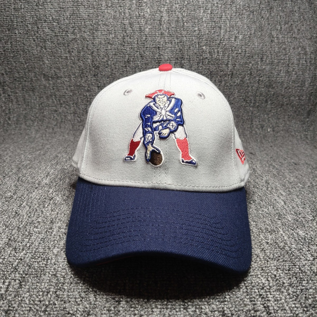 New Era New England Patriots NFL Pat Patriot Gray Navy Hat Cap