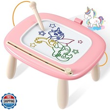 Seimome Magnetic Drawing Board, Toddler Girl Toys for 1-2 Year Old, Doodle Bo