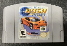 San Francisco Rush 2049 (Nintendo 64, 2000) Racing Video Game Cartridge Only