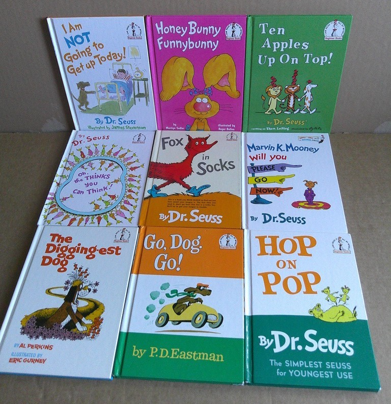Dr. Seuss Beginner Books 16-Hardcover Editions 