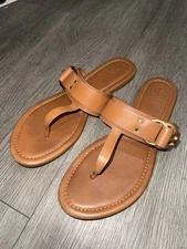 Tory Burch Selby Thong Sandal, Bourbon, 163553