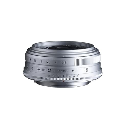 Voigtlander COLOR-SKOPAR 18mm F2.8 レンズ Voigtlander COLOR-SKOPAR 18mm F2.8 Aspherical Silver X-mount Prime