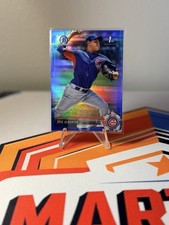 2017 Bowman Chrome - Prospects Jose Albertos #BCP216 Blue Refractor /150 (RC)