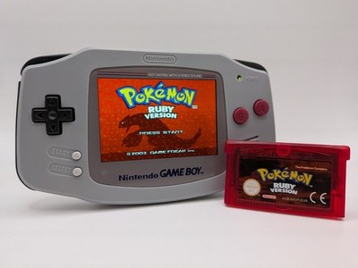 GameBoy Advance SNES mit Hispeedido IPS V5 LCD Mod + USB-C Akku