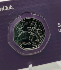 2024 UK THE GRUFFALO CHILD CERTIFIED BU 50p COIN - THE GRUFFALO BUNCH UNC