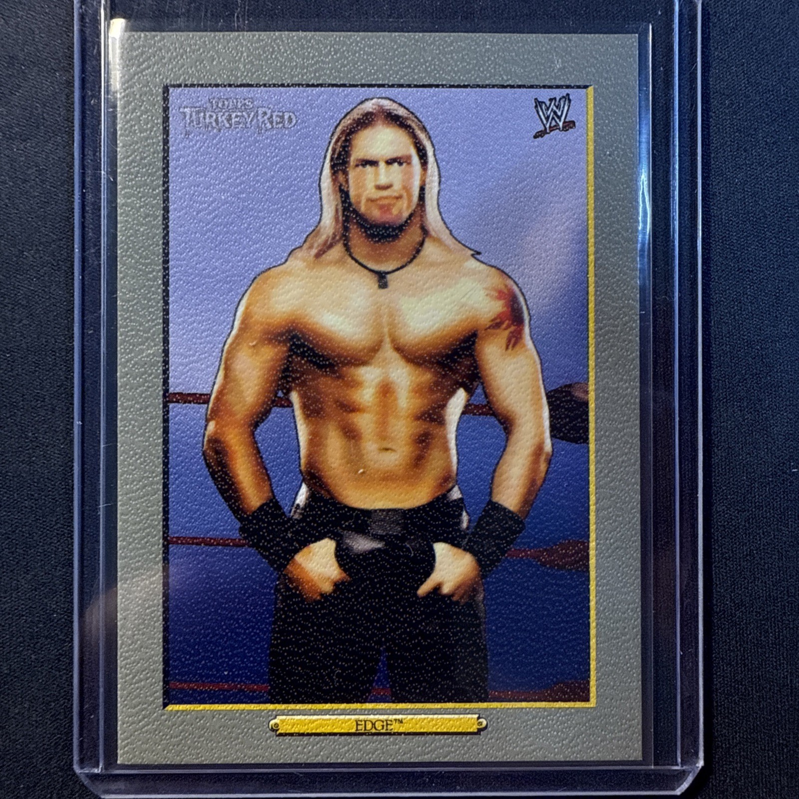 2006 Topps Turkey Red WWE Wrestling Card- # TS8 Edge