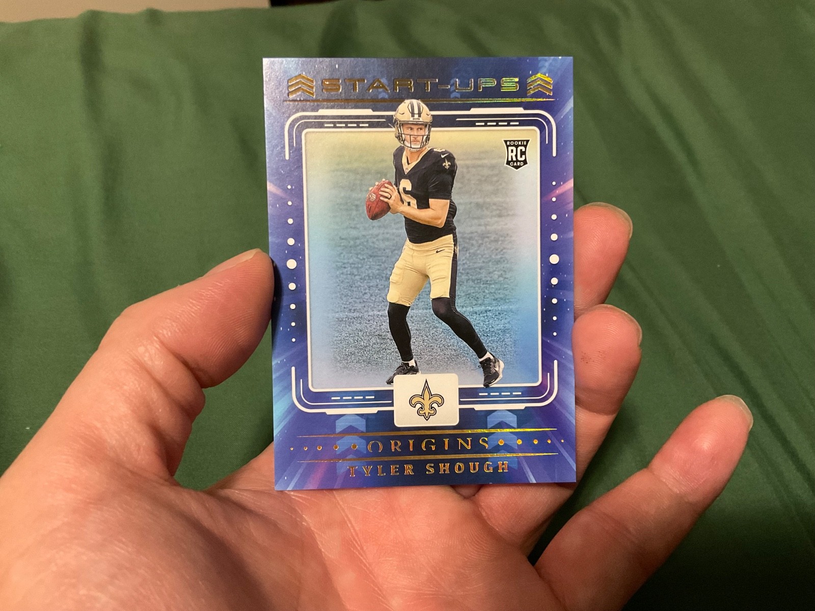 2025 Panini Origins - Start-Ups Tyler Shough #19 (RC)