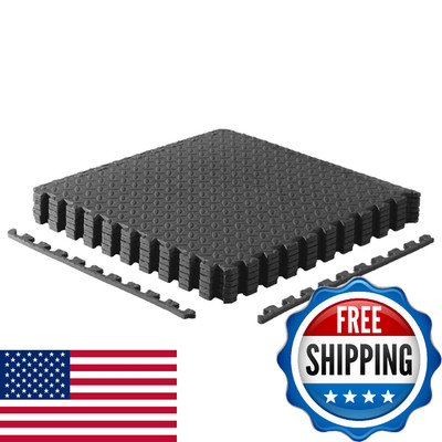 CAP Barbell 1/2-Inch Interlocking EVA Foam Exercise Puzzle Mat Home Gym Flooring